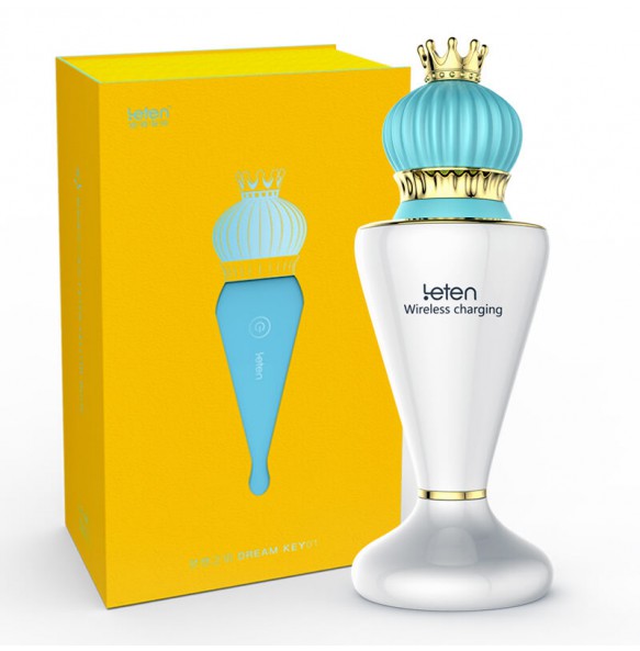 HK LETEN Dream Key Clitoris Simulator Vibrator (Chargeable - Tiffany Blue)